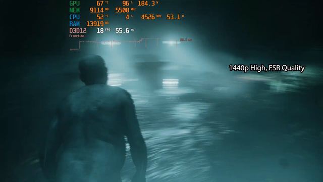 Alan Wake 2 - GTX 1080 Ti - 1440p,1080p