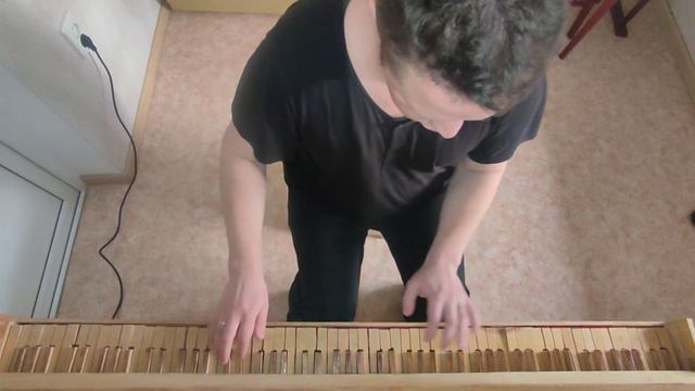 Мелодия песни "Если радость на всех одна" на самодельном пианино! смотреть онлайн