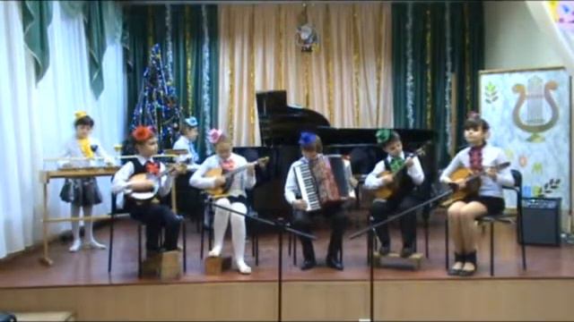 Ансамбль мл. кл. "Капитошки" 2011 г. смотреть онлайн