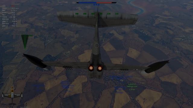 F-89D - РАКЕТНОЕ БЕЗУМИЕ в WAR THUNDER смотреть онлайн