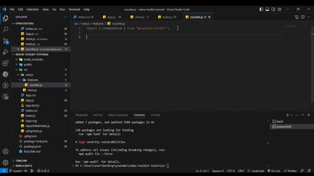 Redux Toolkit for beginners Part 1 (Counter App with Redux Toolkit)(Setup Redux Toolkit in ReactApp смотреть онлайн