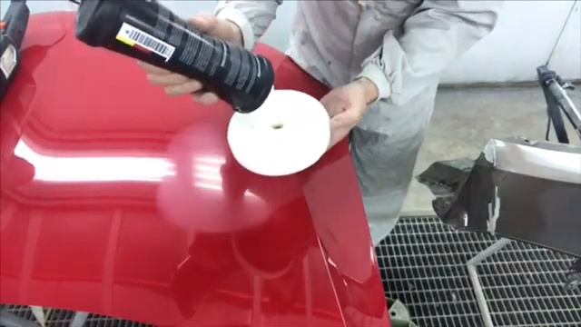 Полировка сверхпрочных лаков пастой RoxelPro R10 EXTREME