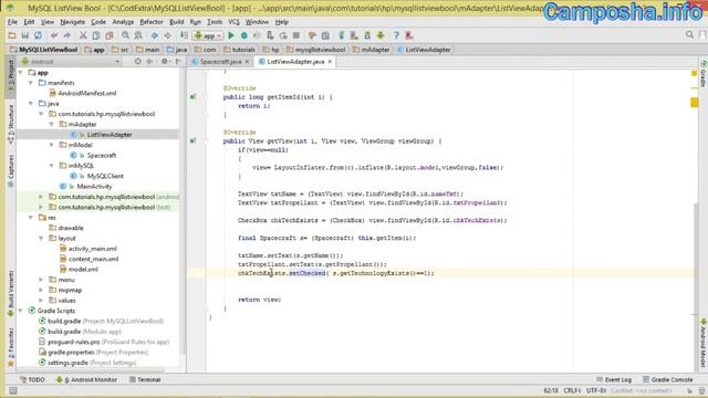 Android PHP MySQL CRUD Ep.04 - ListView INSERT,SELECT - From CheckBox,Spinner,EditText смотреть онлайн