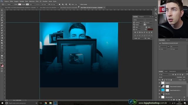 Criando Banner No Photoshop Para Postagem No Facebook
