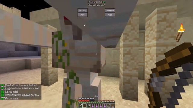 Minecraft, But It Has Turn Based Combat (Minecraft Mod "Review"/Showcase) смотреть онлайн