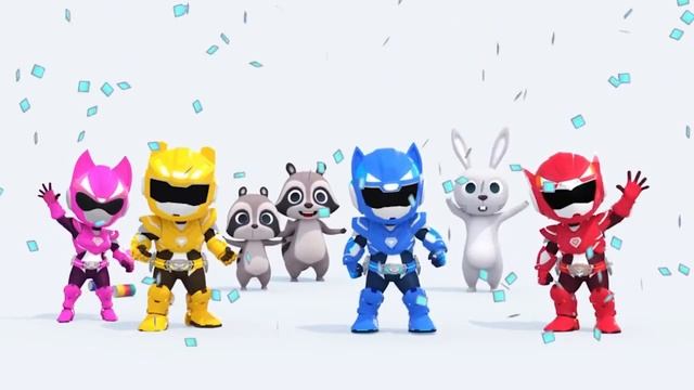 Mini commando color splash | color play | Animal Rescue! | Vending machine monster VS mini commando смотреть онлайн