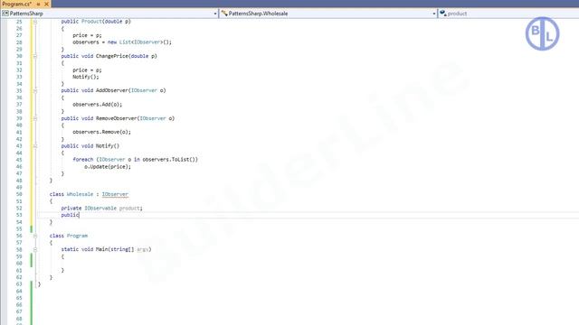 C#. Паттерн проектирования программ "Наблюдатель (Observer)". смотреть онлайн
