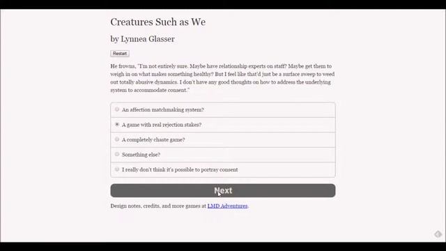 Let's Play Creatures Such As We, Episode 7 смотреть онлайн