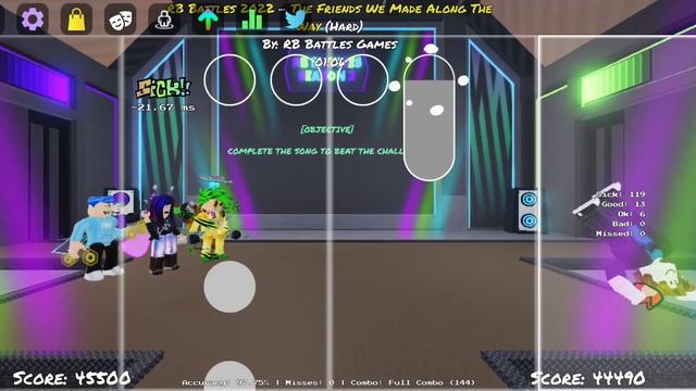 the friends we made along the way (Roblox Funky Friday)with map смотреть онлайн