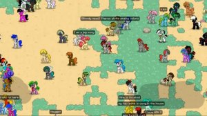 История игры Пони Таун (Pony Town) коротко. С чего все начиналось? - (Появления легендарной воды)