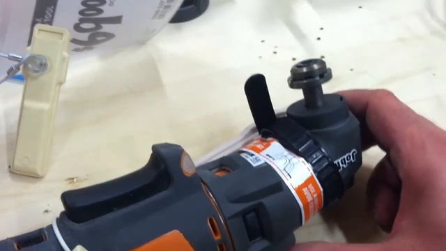 Ryobi / Ridgid JobPlus JobMax tool head attachment and removal смотреть онлайн