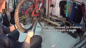 Как выровнять на велосипедном колесе "ЗОНТ" в домашних условиях (выровнять колесо)