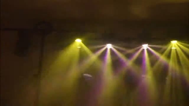 2x Geni Mojo Spin Master 3 & 2x Mojo Spin Master 1 Demo - Sound To Light DMX Linked смотреть онлайн