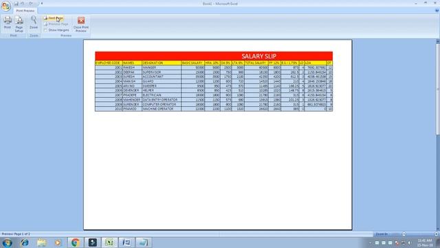 Page Setting in Excel for Print , How to Print Data in Excel смотреть онлайн