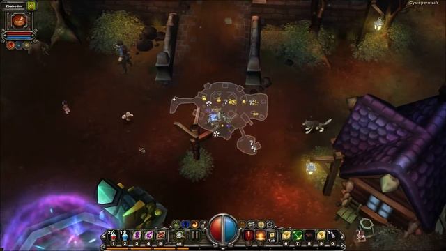 Torchlight - Прохождение за завоевательницу [#38] Подземелье мрака, 7 этаж смотреть онлайн