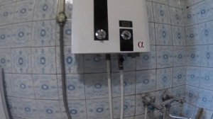 Крым.Установка газовой колонки Лемакс Альфа 20 М.#ТеплотехникаКрыма