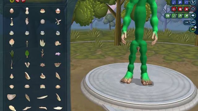 как создать человека в SPORE!