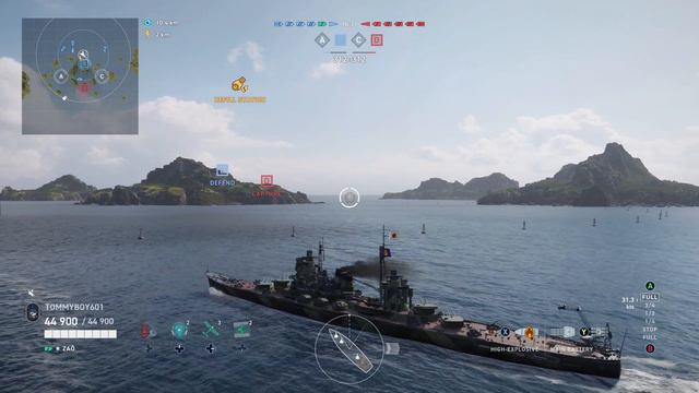 Zao Review: Battleships Beware | World of Warships Legends | 4k смотреть онлайн