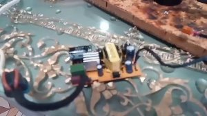 Домофон Quantum QM-4HP, ремонт, замена блока питания.