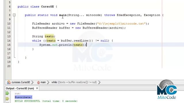 Tutorial Java SE - 46 Lectura de Archivos смотреть онлайн