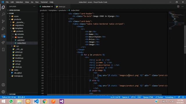 Part 2: How to fetch/Retrieve image from database in Django | Django Image CRUD смотреть онлайн