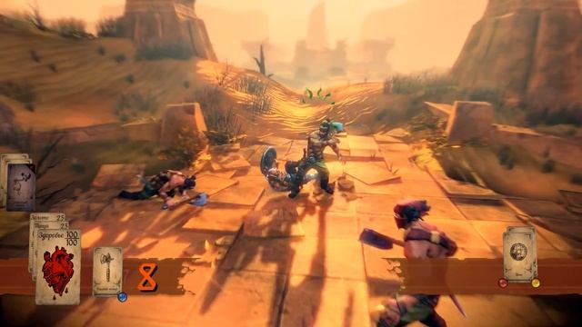Прохождение Hand of Fate Серия 3 "Дама пыли и кубок" смотреть онлайн