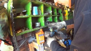 МТЗ-80, ремонт рулевых наконечников.