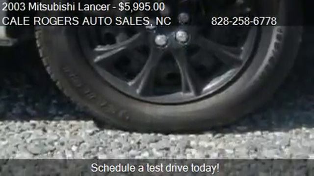 2003 Mitsubishi Lancer ES - for sale in Asheville, NC 28806 смотреть онлайн