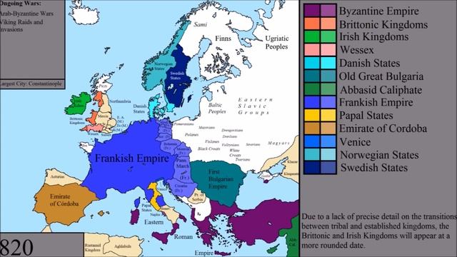 The History Of Europe: Every Year