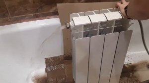 как промыть батарею(радиатор отопления)