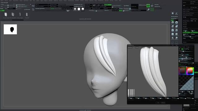 Hair Sculpting for 3D Printing смотреть онлайн