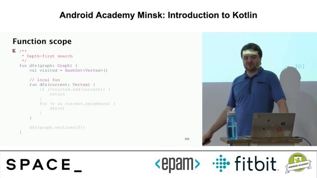 Introduction to Kotlin, Stepan Churyukanov - Android Developer@Flo Health Inc смотреть онлайн
