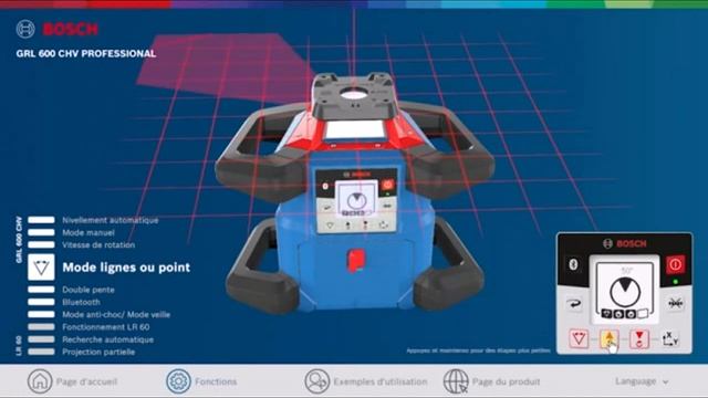 Bosch 18V System Laser rotatif GRL 600 CHV 18V смотреть онлайн