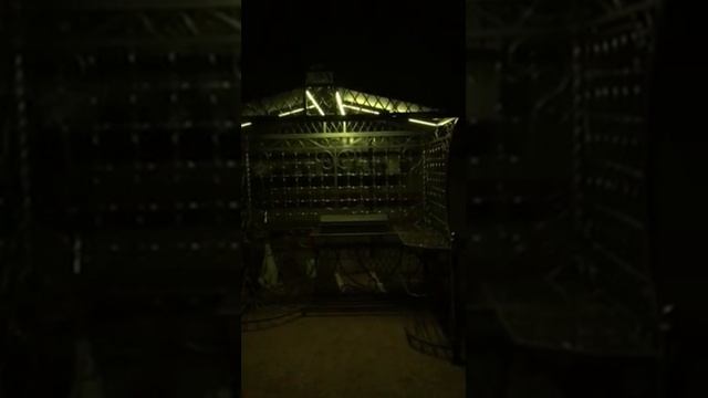 Мангал с крышей и подсветкой .Ковка смотреть онлайн