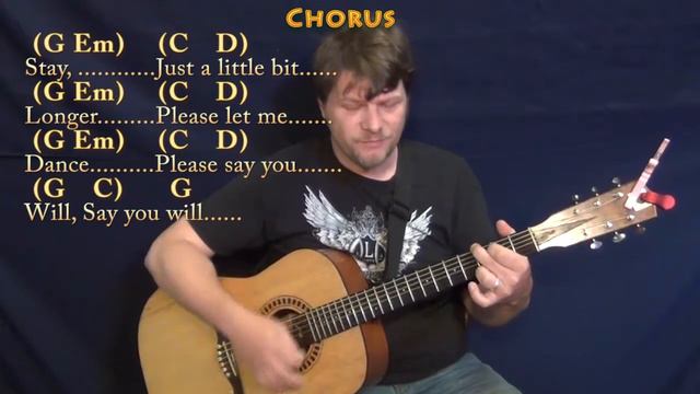 Stay (Maurice Williams) Strum Guitar Cover Lesson in G with Chords/Lyrics смотреть онлайн