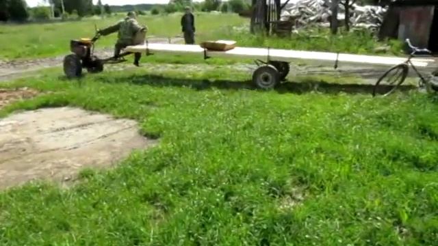 Прицеп для длинномерных грузов и не только...