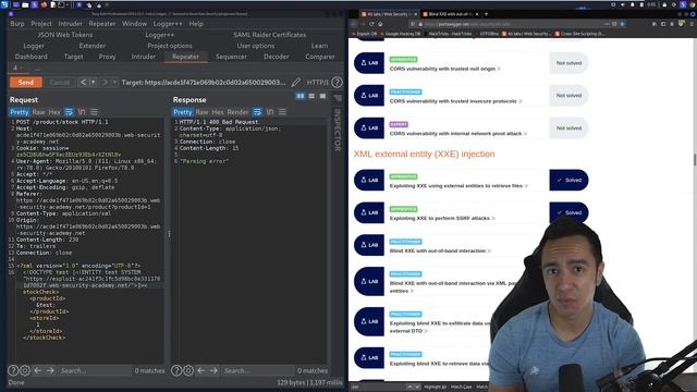 Learning XXE with PortSwigger's Web Security Academy - Part 1 смотреть онлайн
