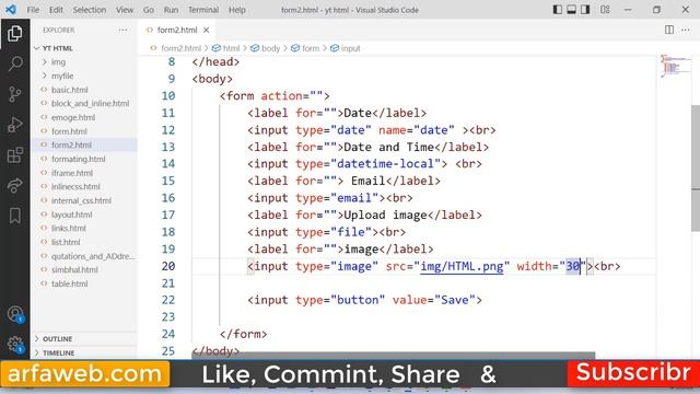 html css complete course lesson #30 | How to use file and hidden input in HTML | Urdu/Hindi смотреть онлайн