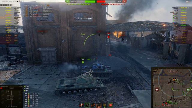 Как играть на T110E4. Топовый урон. смотреть онлайн