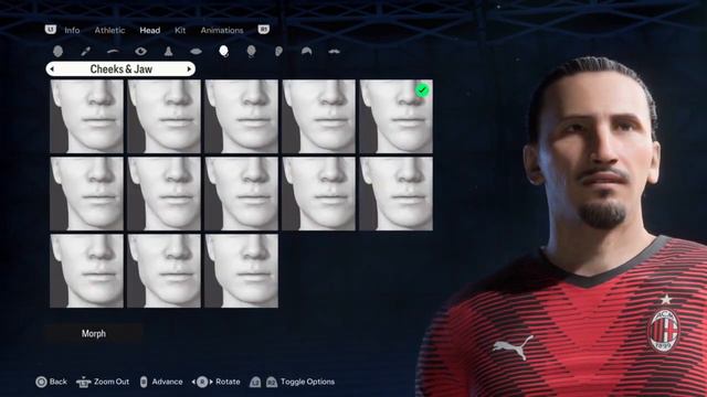Zlatan Ibrahimovic FIFA 24 Pro Clubs Look Alike Tutorial | EA SPORT FC 24 | Milan AC | The Only One
