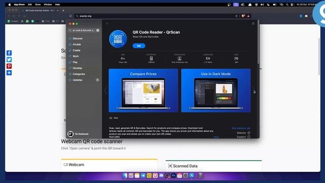 How To Scan QR Code On MacBook Air?