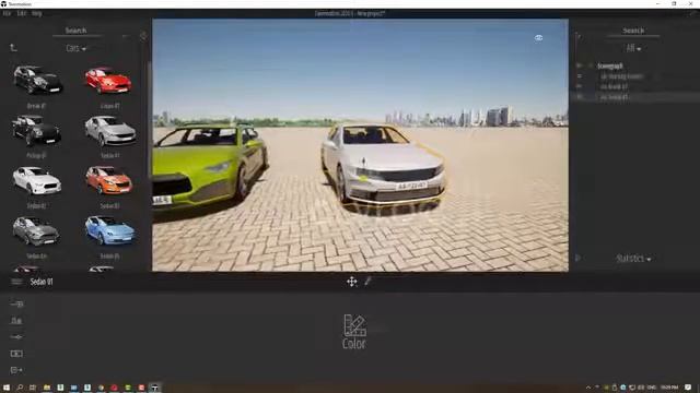 #Twinmotion#tutorial Twinmotion2020 part easy tutorial how to change car color realistic material смотреть онлайн