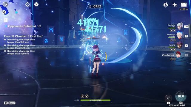 CHARLOTTE FREEZE and FURINA HUTAO | Genshin Impact Abyss 4.2 смотреть онлайн