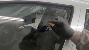 Как я убираю опыл краски со стекла