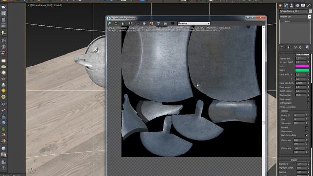 Octane Render Texture Baking