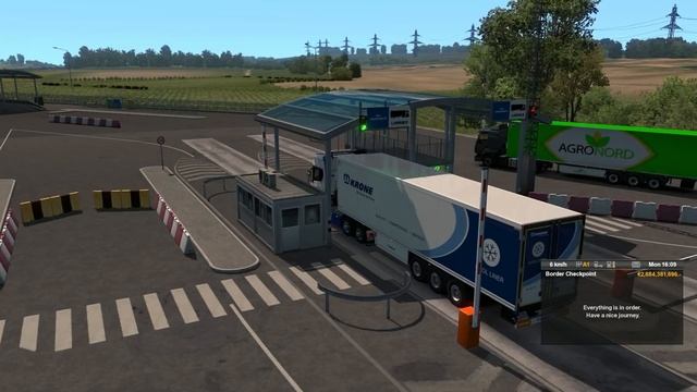 ETS2 V1 36 - Open Beta (New Island, Detours, Weigh Stations, New Border Crossing)