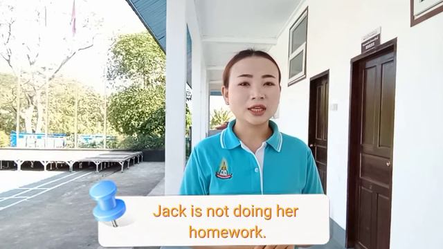 How to use present continuous tense and form Possitive ,Negative, Question with kru Khone. смотреть онлайн