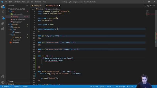 Como recibir y procesar un JSON en tu backend Node Express - El significado detrás del codigo смотреть онлайн