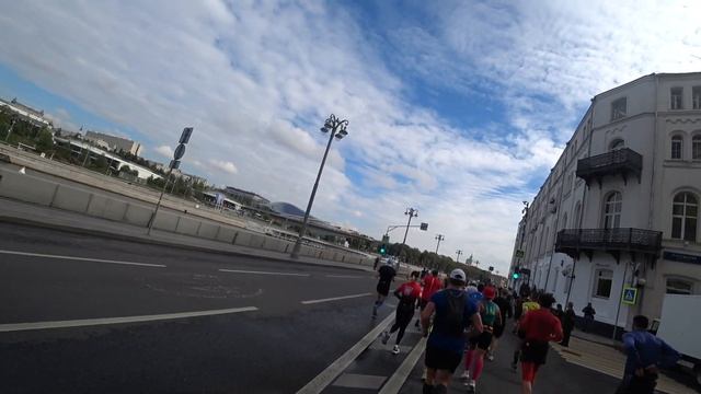 Московский марафон 2022. Первый в жизни марафон. смотреть онлайн