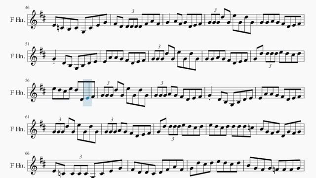 Horn Sheet Music: How to play Three Reels by The Irish Rovers смотреть онлайн
